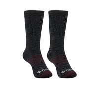 COLUMBIA Heather Ribbed Half Cushioned Crew ถุงเท้าผู้ชาย (แพ็ค 4 คู่)