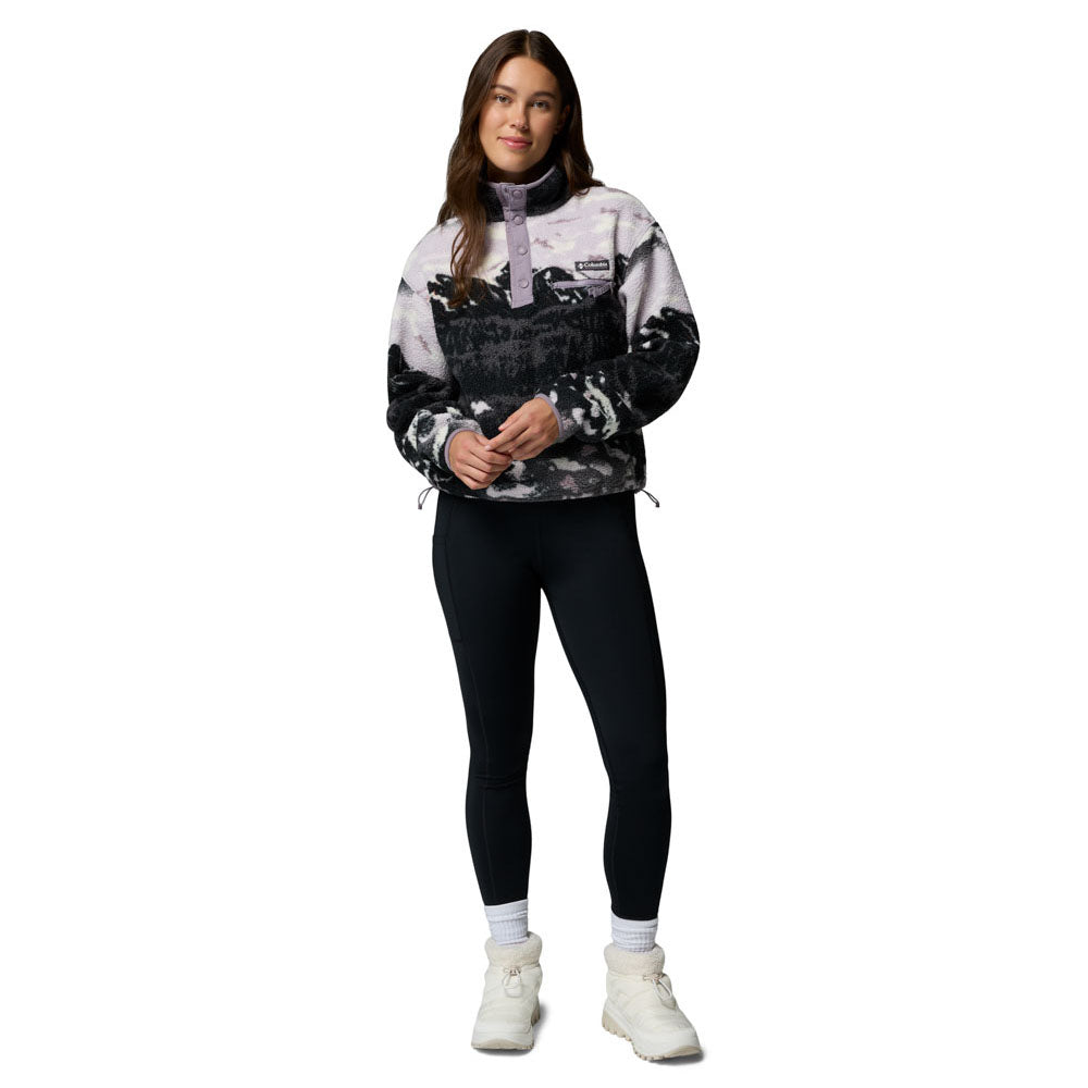 COLUMBIA Helvetia™ II Printed Cropped Half Snap Women's Sweatshirt