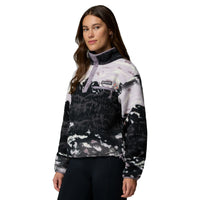 COLUMBIA Helvetia™ II Printed Cropped Half Snap Women's Sweatshirt