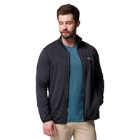 COLUMBIA Essential Hike Grid Fleece Full Zip เสื้อแจ็คเก็ตผู้ชาย