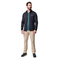 COLUMBIA Essential Hike Grid Fleece Full Zip เสื้อแจ็คเก็ตผู้ชาย