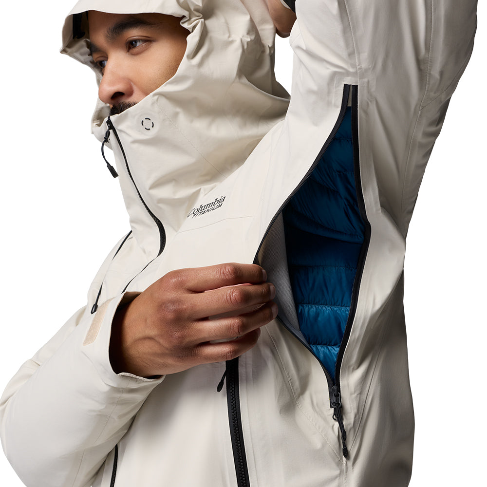 COLUMBIA Saudan Pro 3L เสื้อแจ็คเก็ตผู้ชาย