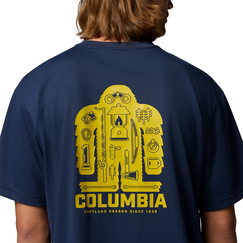 COLUMBIA Cedar Trail™ Back Graphic Technical เสื้อยืดผู้ชาย