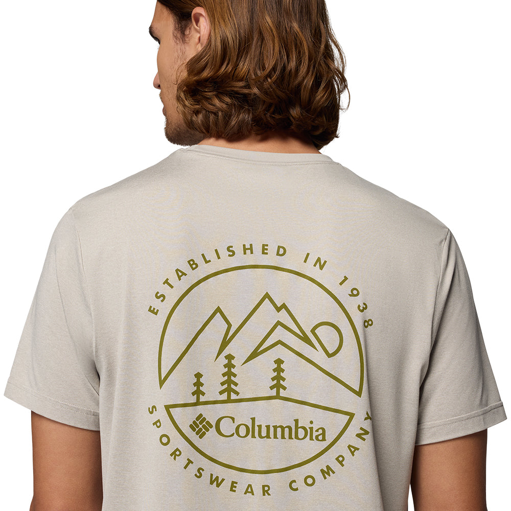 COLUMBIA Parsons Point™ SS Back Graphic เสื้อยืดผู้ชาย