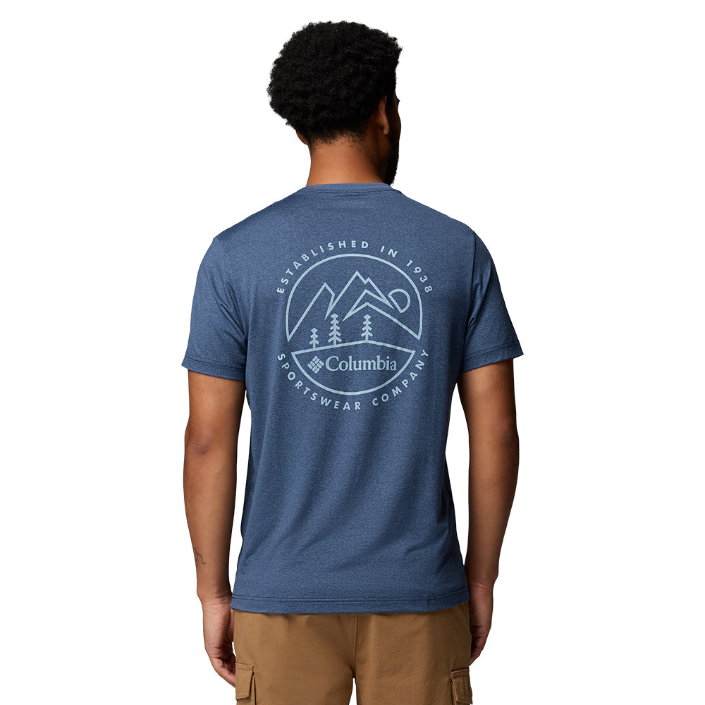 COLUMBIA Parsons Point™ SS Back Graphic เสื้อยืดผู้ชาย