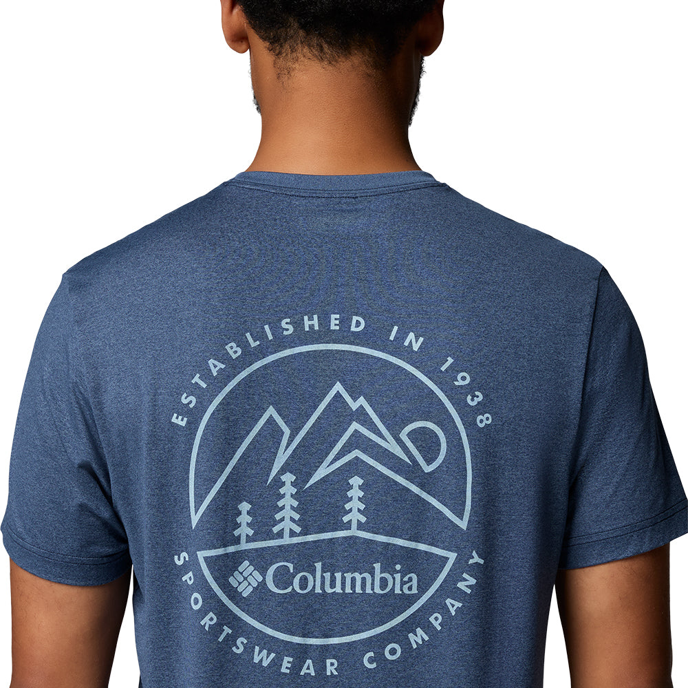 COLUMBIA Parsons Point™ SS Back Graphic เสื้อยืดผู้ชาย