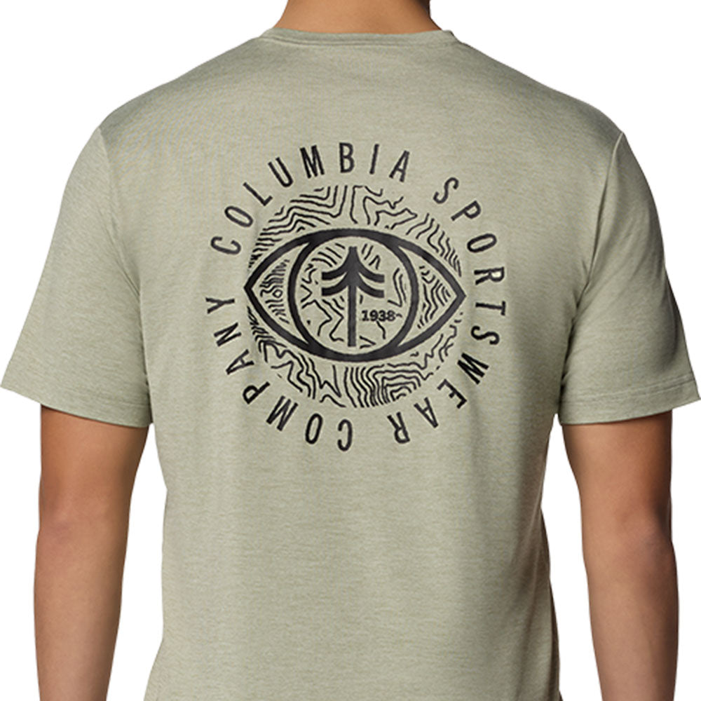 COLUMBIA Kwick Hike™ Back Graphic เสื้อยืดผู้ชาย
