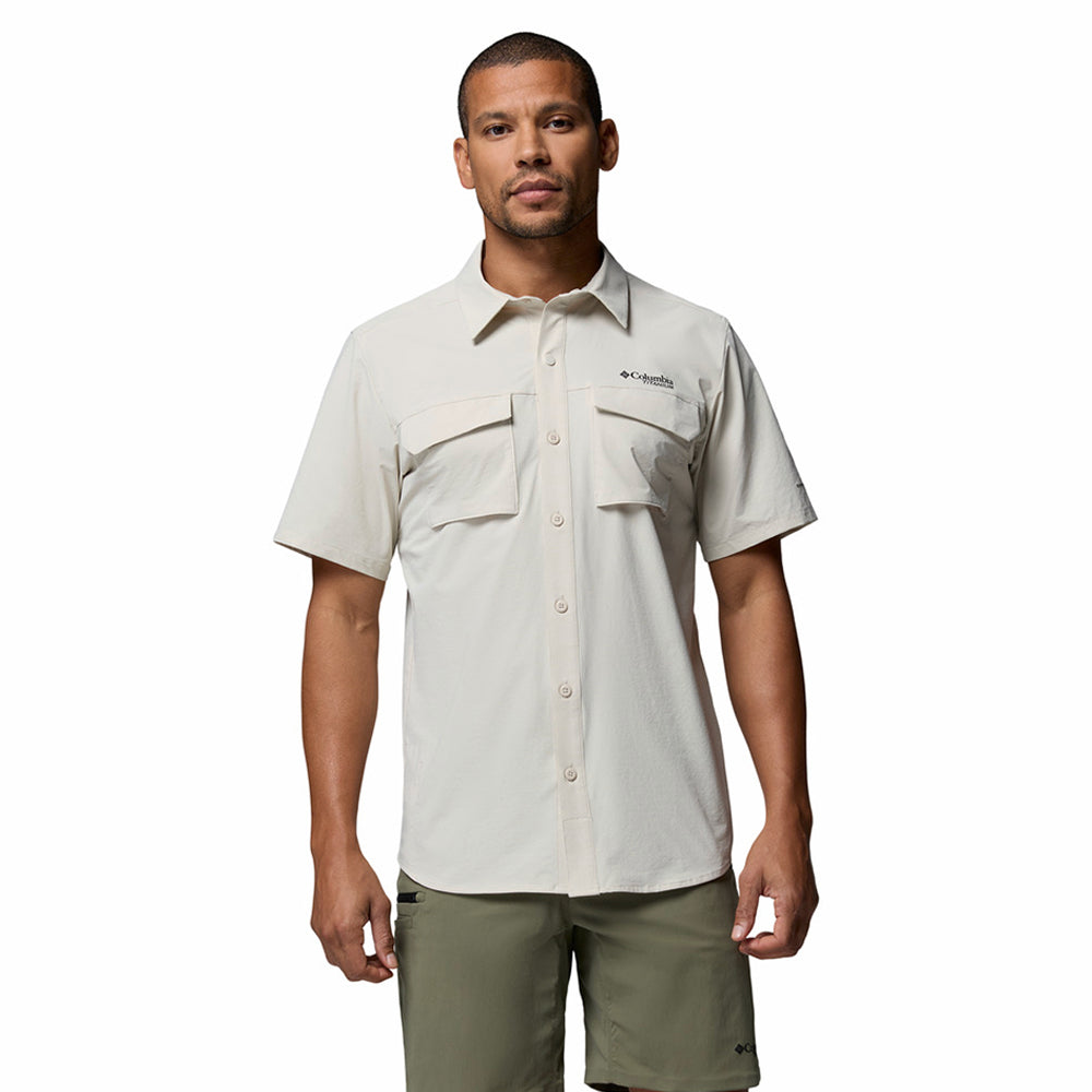 COLUMBIA Silver Ridge Elite Short Sleeve Woven Men's Hiking Shirt