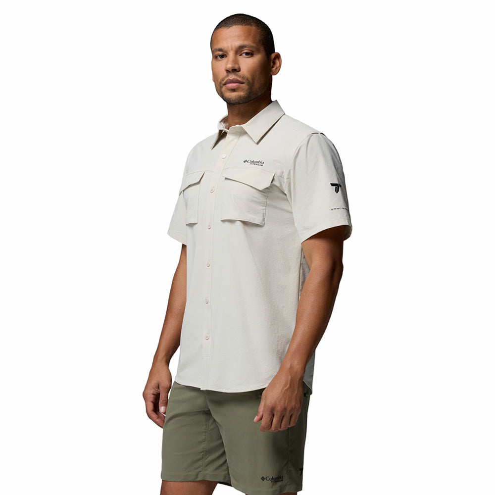 COLUMBIA Silver Ridge Elite Short Sleeve Woven Men's Hiking Shirt