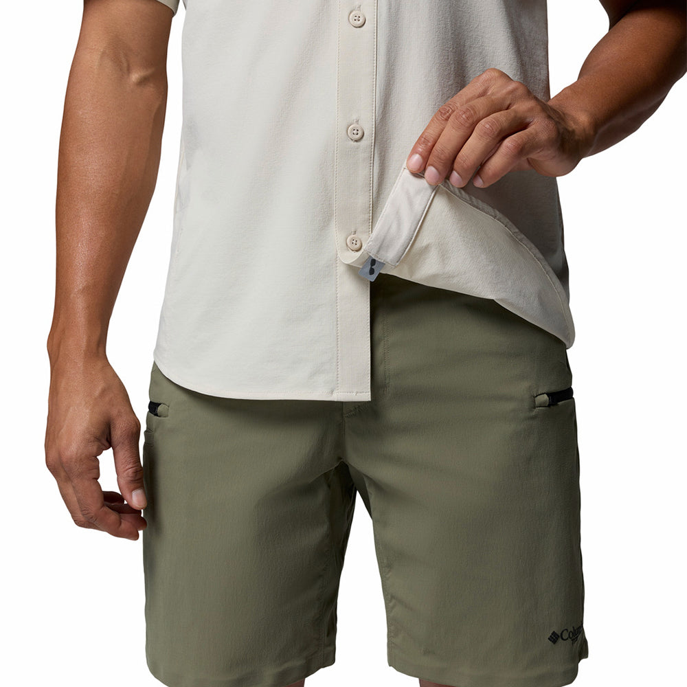 COLUMBIA Silver Ridge Elite Short Sleeve Woven Men's Hiking Shirt
