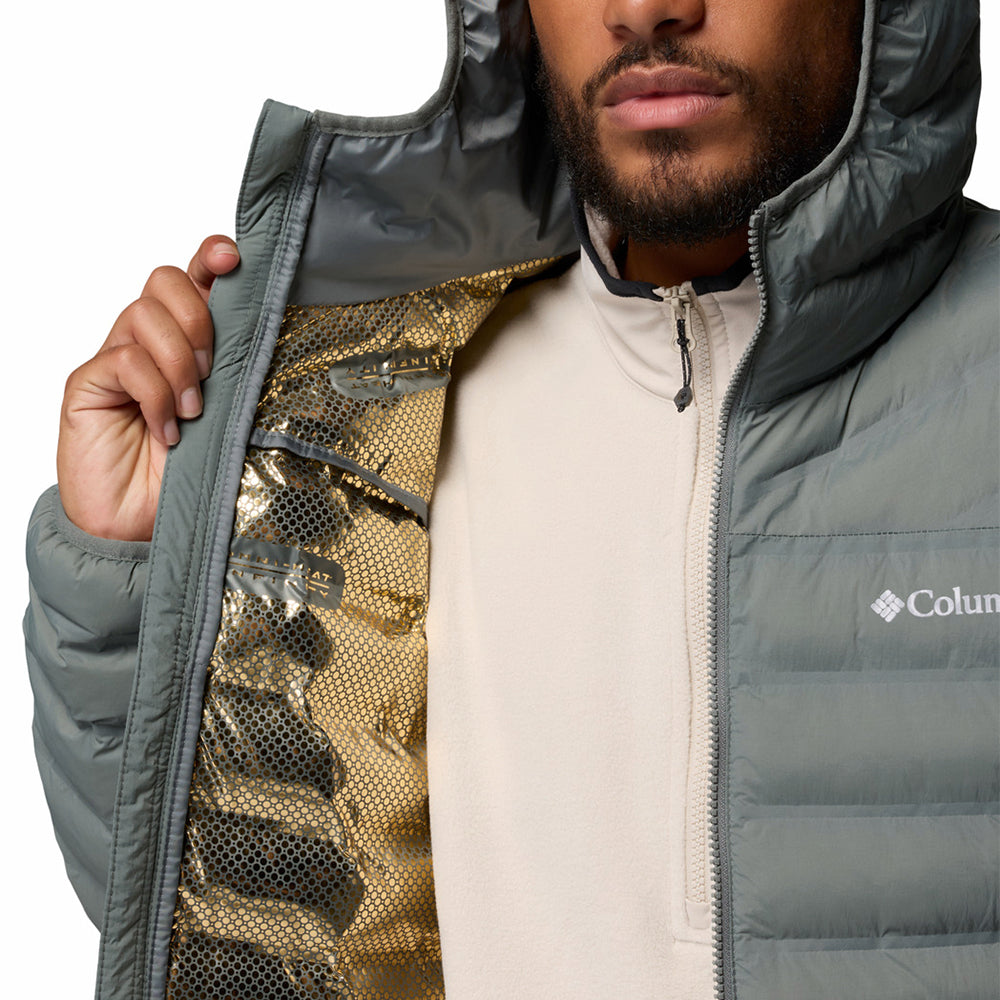 COLUMBIA Terwilliger Trail Heat Seal Hooded เสื้อแจ็คเก็ตผู้ชาย
