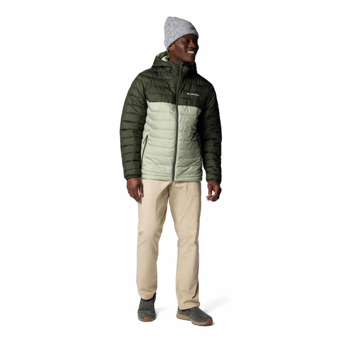 COLUMBIA Powder Lite™ II Hooded เสื้อแจ็คเก็ตผู้ชาย