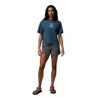 COLUMBIA Rolling Bend™ Graphic Relaxed Crop เสื้อยืดผู้หญิง