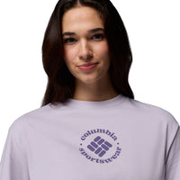 COLUMBIA Rolling Bend™ Graphic Relaxed Crop เสื้อยืดผู้หญิง