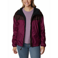 COLUMBIA Flash Challenger Fleece Lined Windbreaker เสื้อแจ็คเก็ตเดินป่าผู้หญิง