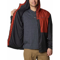 COLUMBIA Flash Challenger Lined Windbreaker เสื้อแจ็คเก็ตเดินป่าผู้ชาย