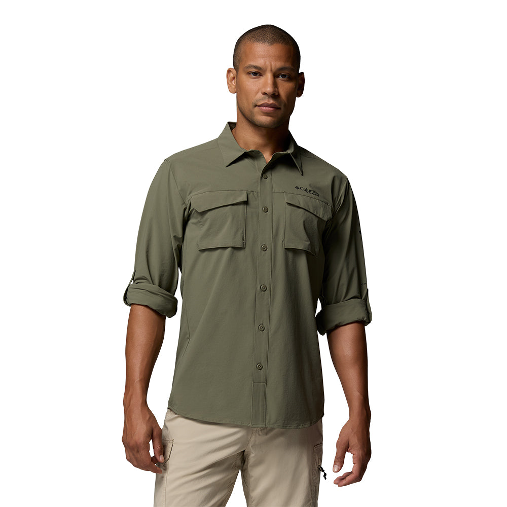 COLUMBIA Silver Ridge Elite Long Sleeve Woven เสื้อเดินป่าผู้ชาย