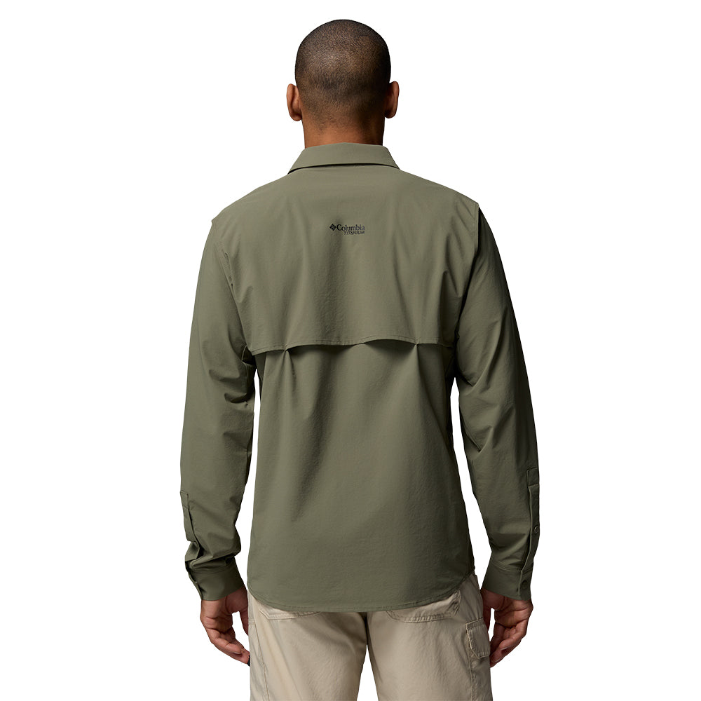 COLUMBIA Silver Ridge Elite Long Sleeve Woven เสื้อเดินป่าผู้ชาย