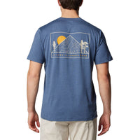 COLUMBIA Kwick Hike™ Technical Graphic เสื้อยืดผู้ชาย