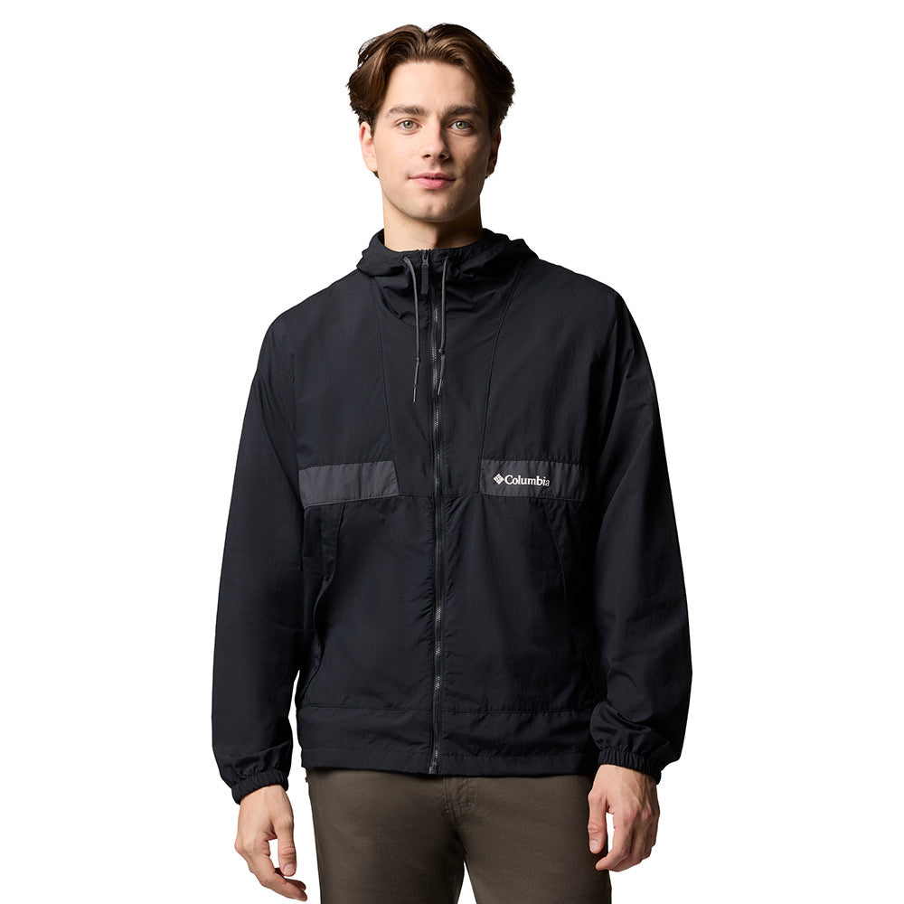 COLUMBIA Spire Valley™ Hooded Windbreaker เสื้อแจ็คเก็ตผู้ชาย