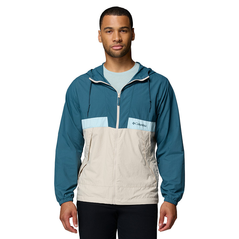 COLUMBIA Spire Valley™ Hooded Windbreaker เสื้อแจ็คเก็ตผู้ชาย
