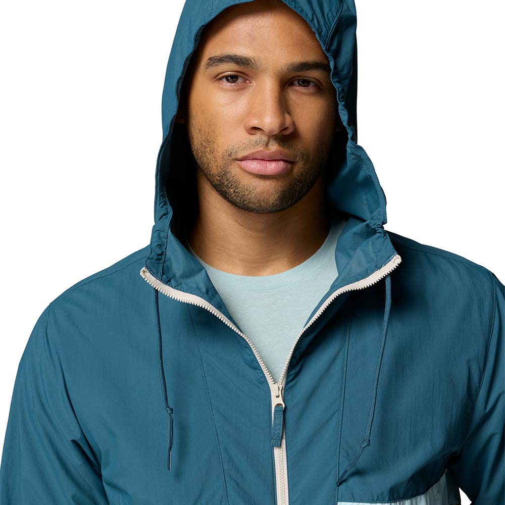 COLUMBIA Spire Valley™ Hooded Windbreaker เสื้อแจ็คเก็ตผู้ชาย