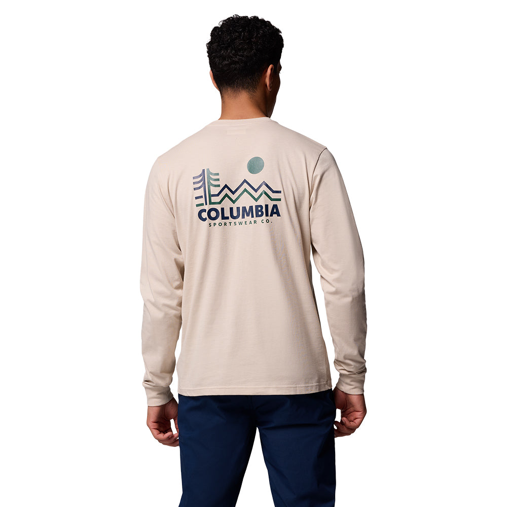 COLUMBIA CSC™ Seasonal Logo Long Sleeve เสื้อยืดผู้ชาย