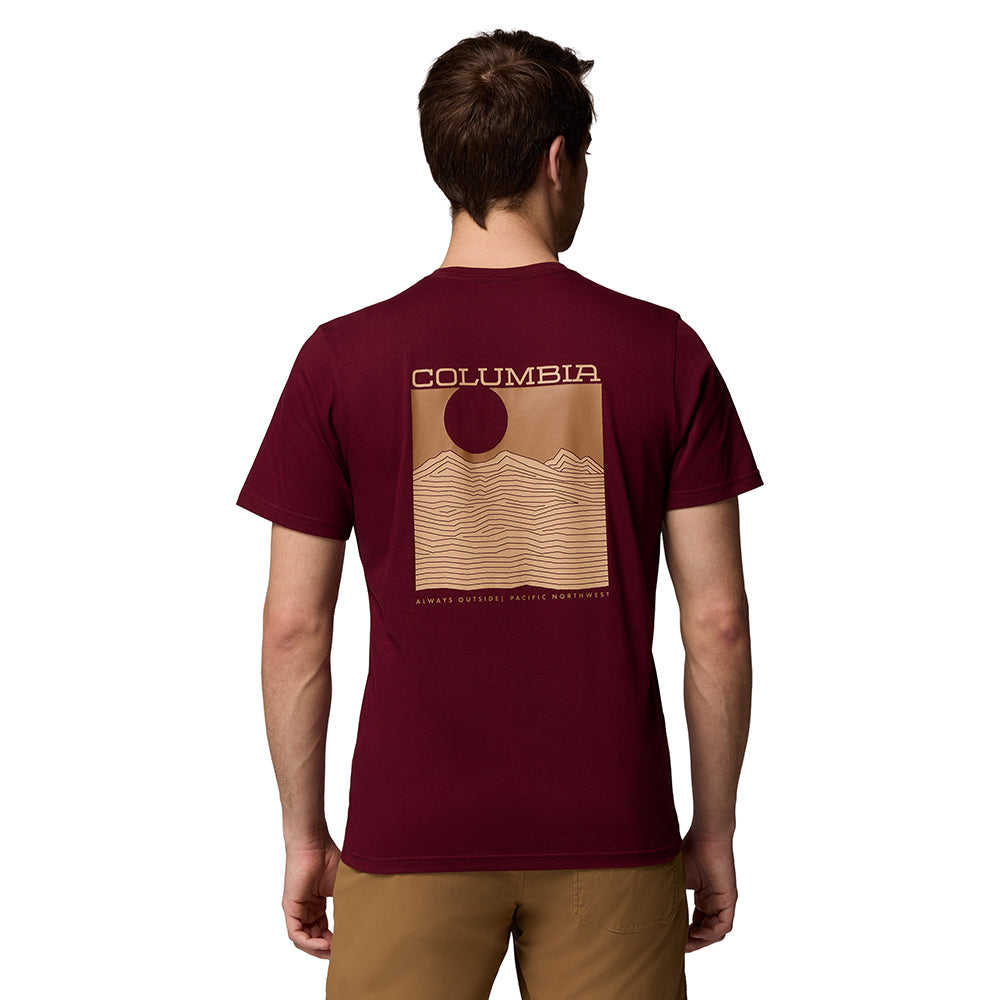 COLUMBIA Rapid Ridge™ Back Graphic เสื้อยืดผู้ชาย