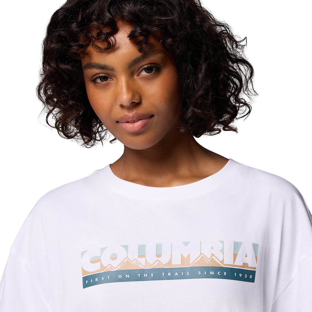 COLUMBIA Rolling Bend™ Graphic Oversized Women's T-Shirt