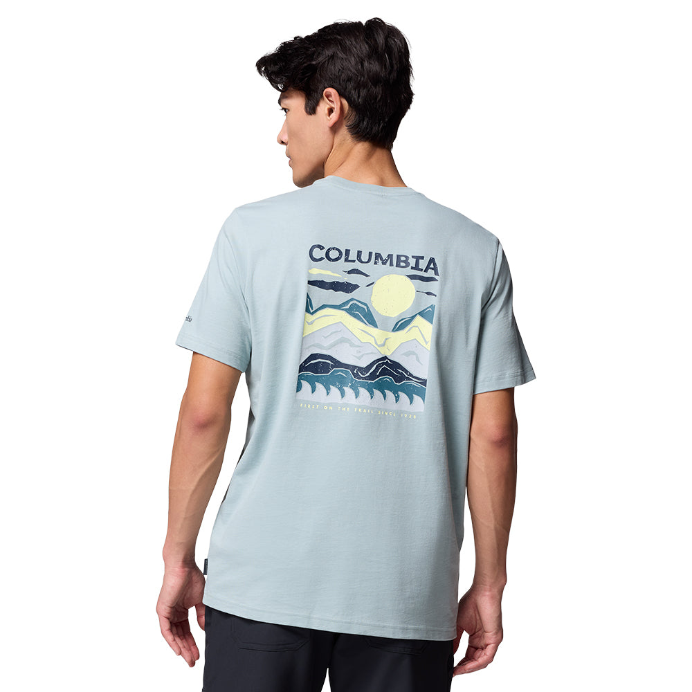 COLUMBIA Explorers Canyon™ Back Graphic เสื้อยืดผู้ชาย