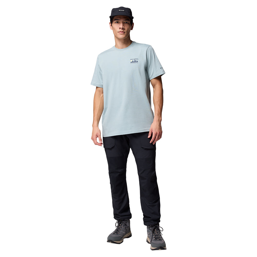 COLUMBIA Explorers Canyon™ Back Graphic เสื้อยืดผู้ชาย