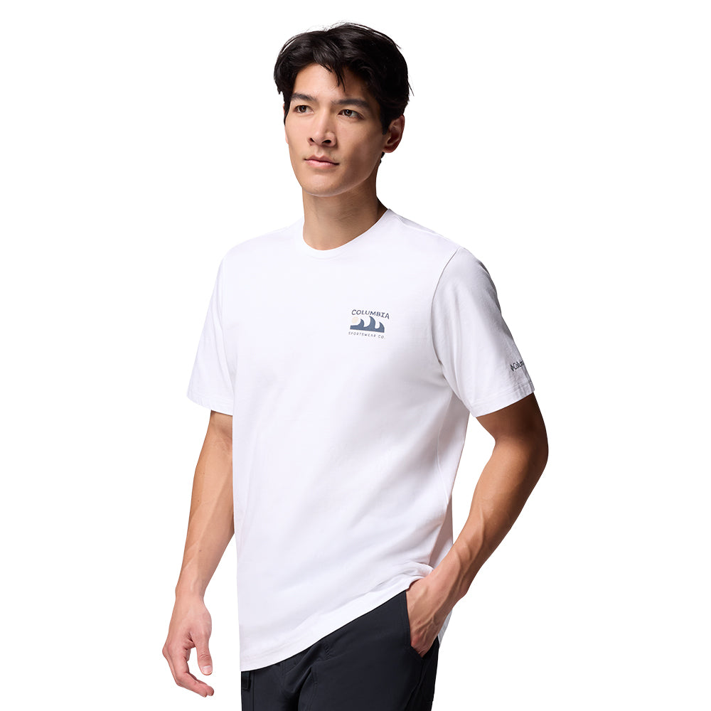 COLUMBIA Explorers Canyon™ Back Graphic เสื้อยืดผู้ชาย