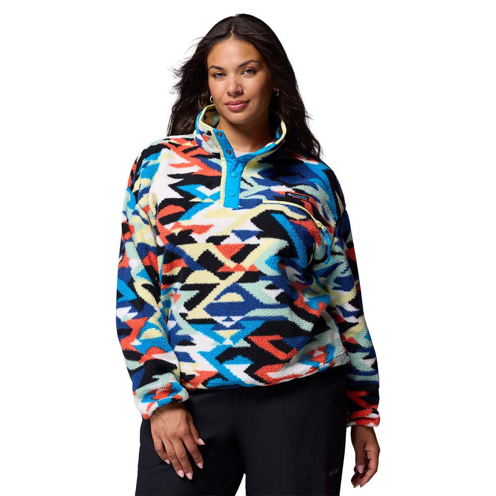 COLUMBIA Helvetia™ II Printed Cropped Half Snap เสื้อลำลองแขนยาวผู้หญิง