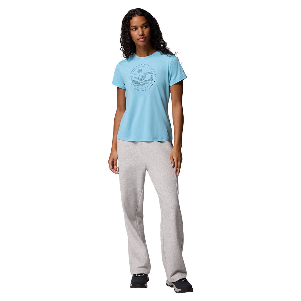 COLUMBIA Sloan Ridge™ Technical Graphic เสื้อยืดผู้หญิง