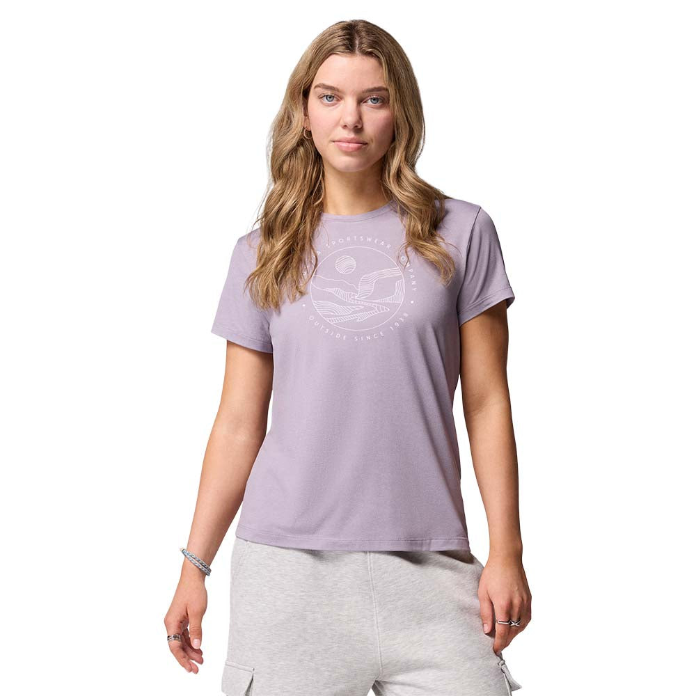COLUMBIA Sloan Ridge™ Technical Graphic เสื้อยืดผู้หญิง