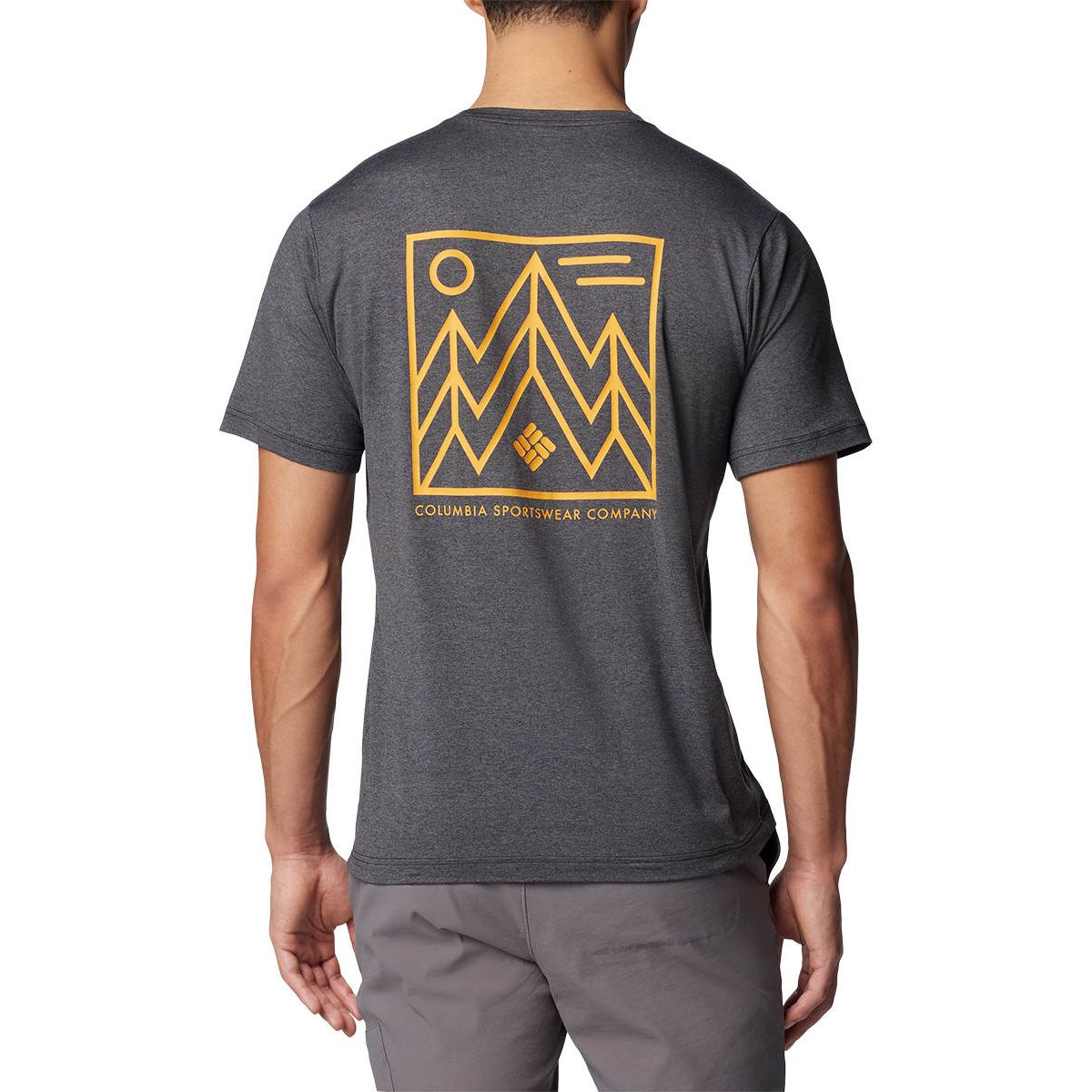 COLUMBIA Kwick Hike™ Back Graphic เสื้อยืดผู้ชาย