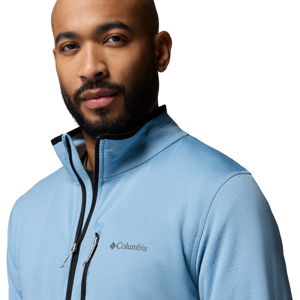 COLUMBIA Essential Hike Grid Fleece Full Zip Men's Jacket