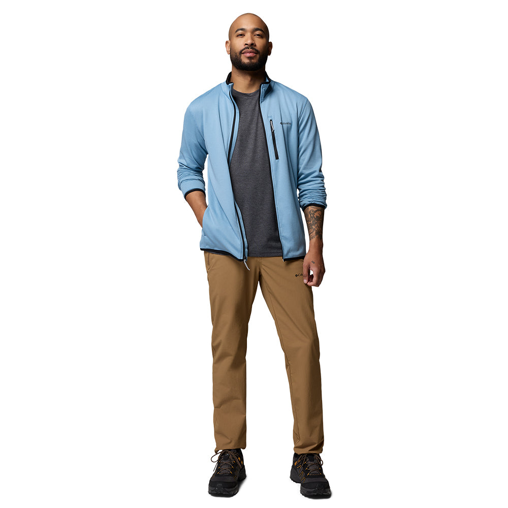 COLUMBIA Essential Hike Grid Fleece Full Zip Men's Jacket
