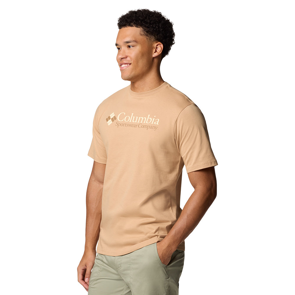 COLUMBIA CSC Basic Logo เสื้อยืดผู้ชาย