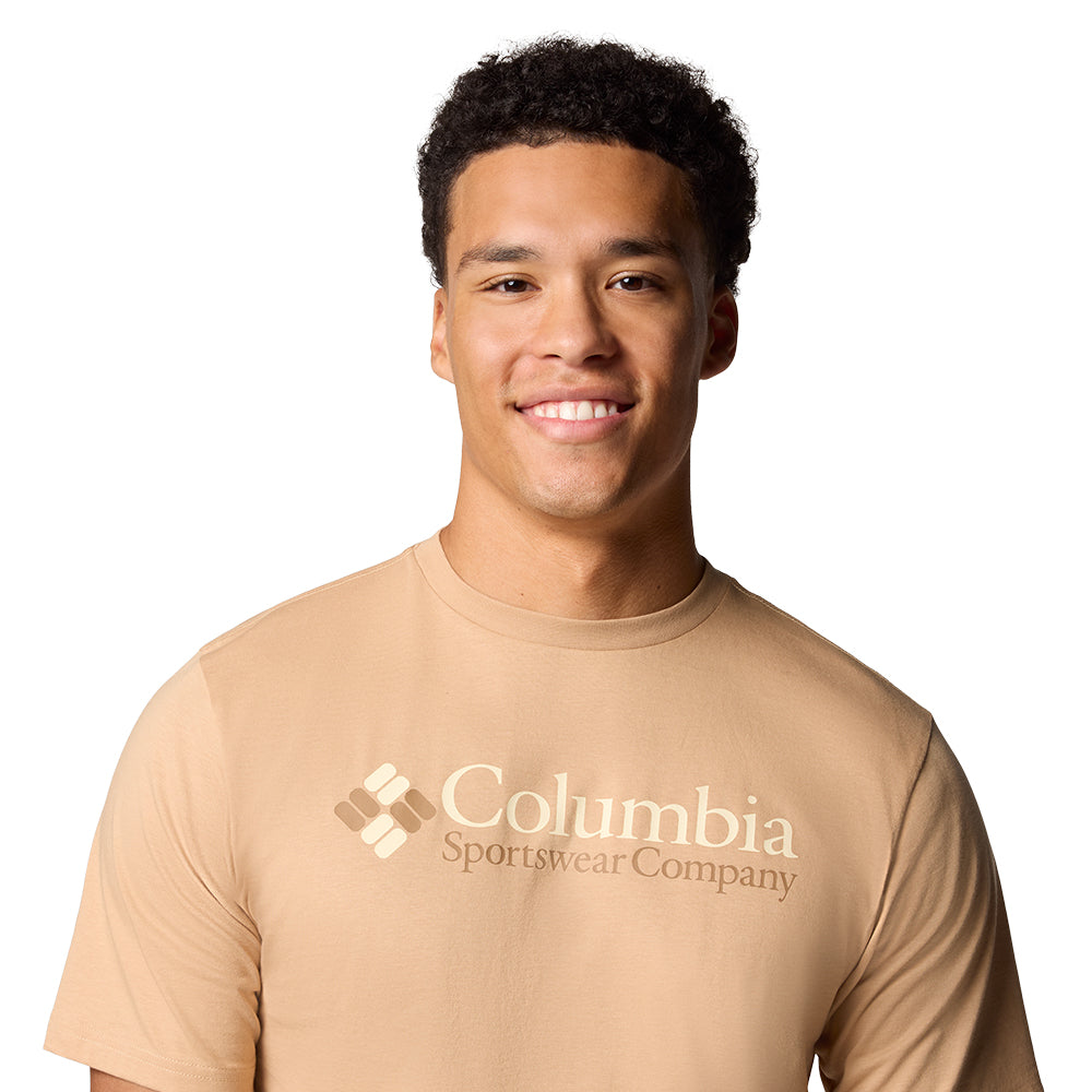 COLUMBIA CSC Basic Logo เสื้อยืดผู้ชาย