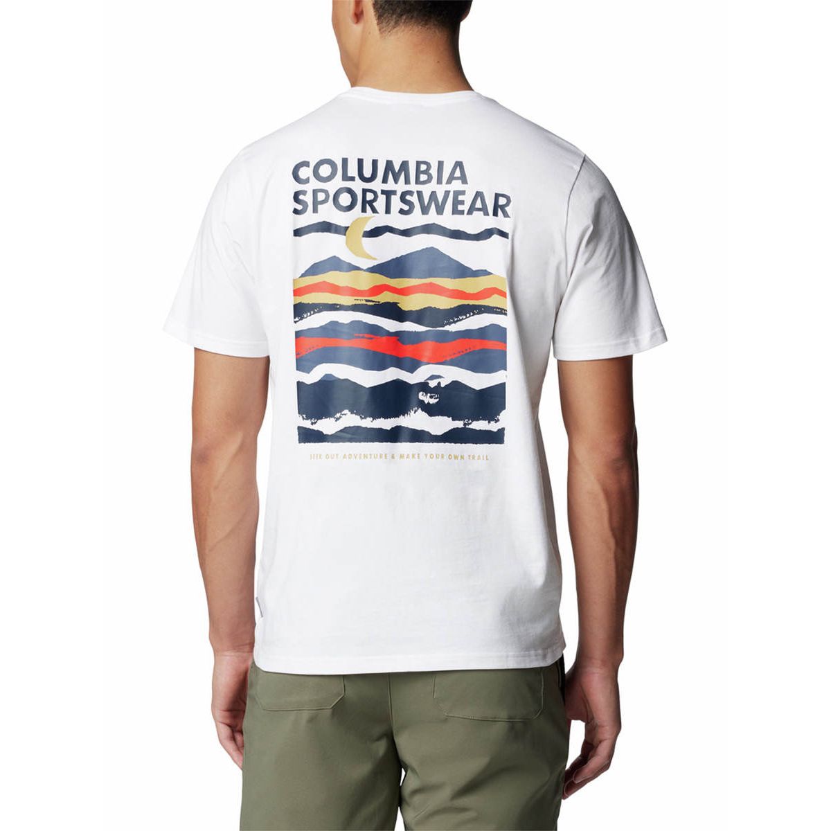COLUMBIA Explorers Canyon™ Back Graphic เสื้อยืดผู้ชาย