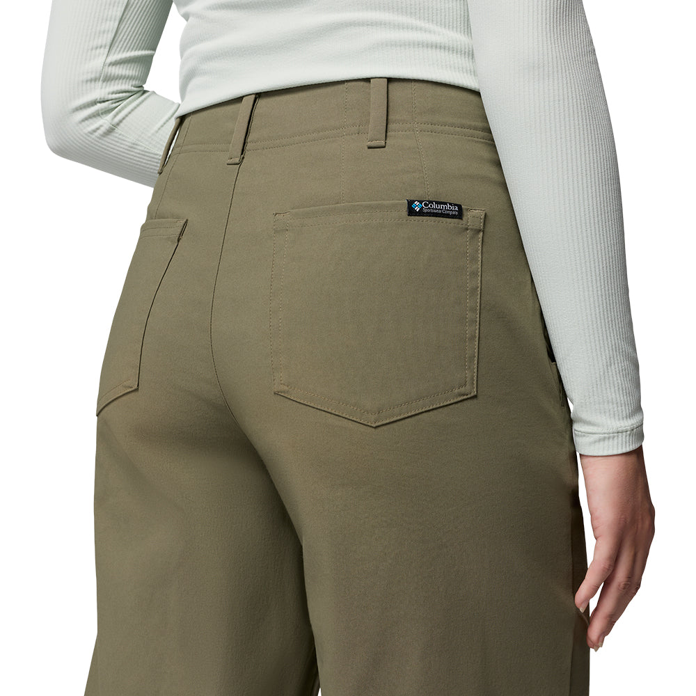 COLUMBIA ROC Tech Wide Leg กางเกงลำลองขายาวผู้หญิง