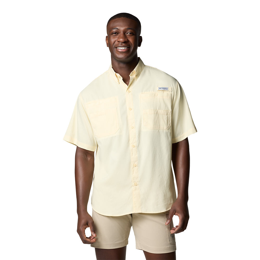 Chemise Columbia PFG Tamiami II T-shirt Columbia PFG Tamiami II Femme à Manches Courtes - Blanc - Taille XL Okami HD