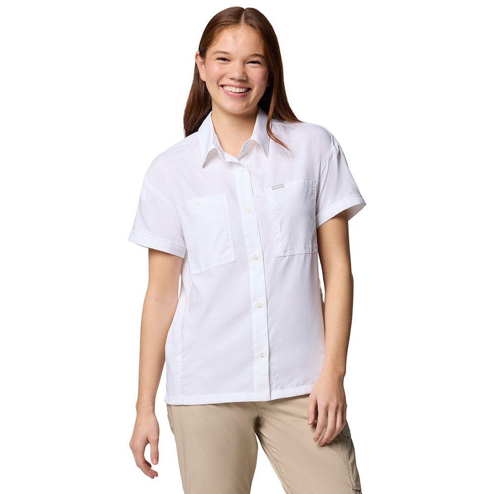 COLUMBIA Silver Ridge Utility™ Short Sleeve เสื้อเชิ้ตผู้หญิง