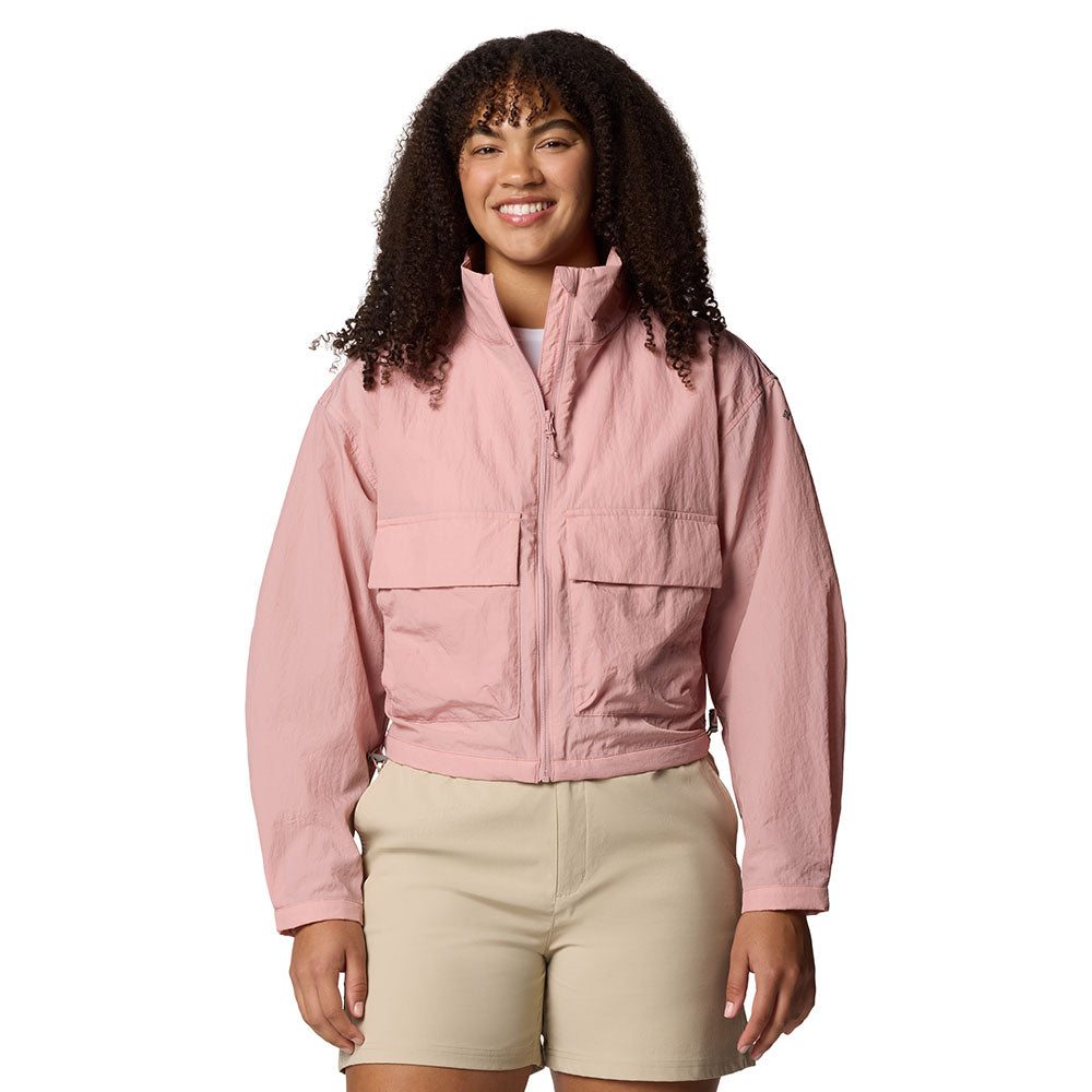 COLUMBIA Paracutie™ Cropped Cargo Windbreaker เสื้อแจ็คเก็ตผู้หญิง