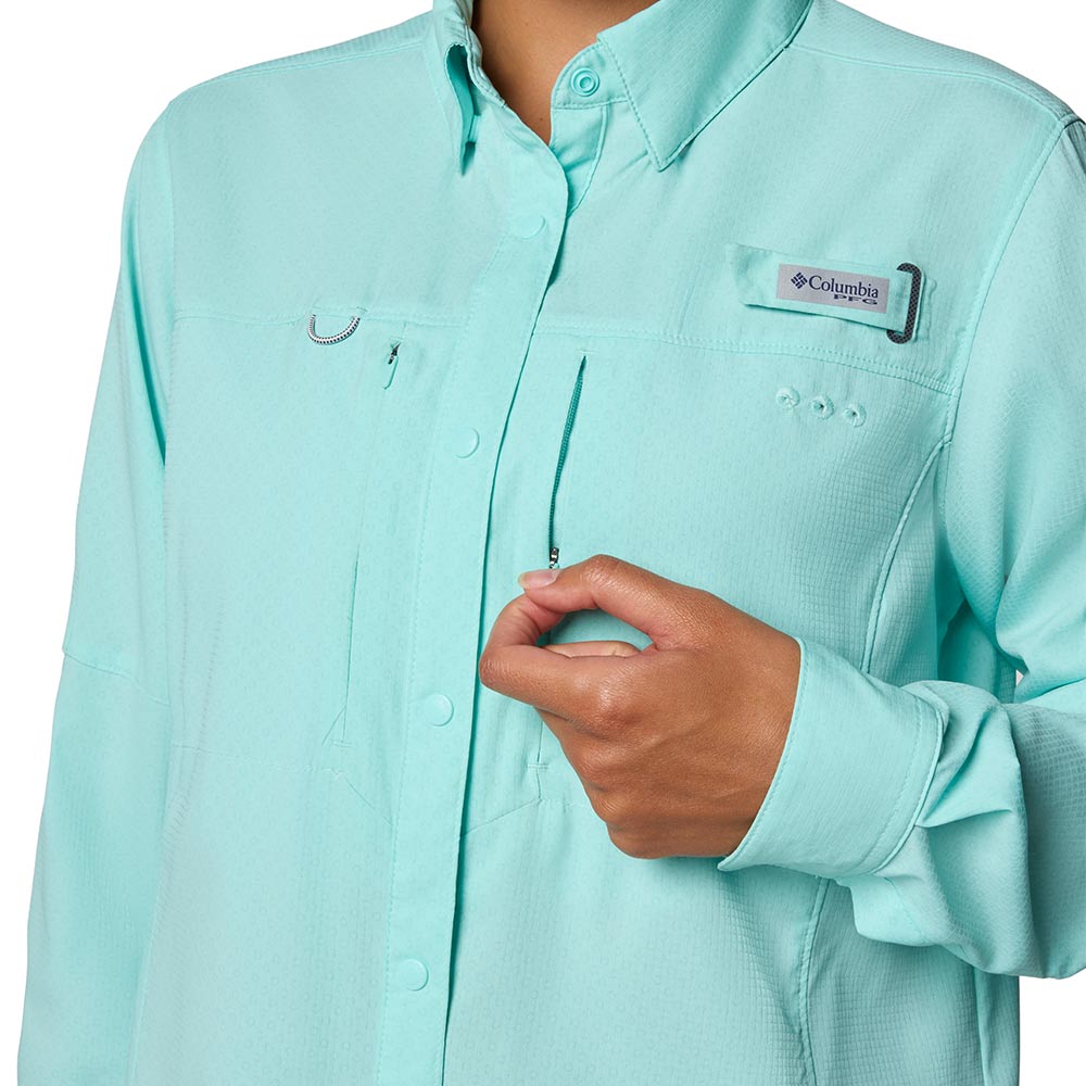 COLUMBIA PFG Shadowcaster™ Zero Long Sleeve เสื้อเชิ้ตผู้หญิง