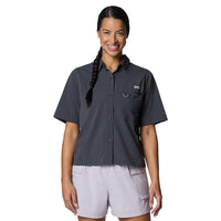 COLUMBIA PFG Wild Cast™ Short Sleeve เสื้อเชิ้ตผู้หญิง