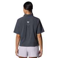 COLUMBIA PFG Wild Cast™ Short Sleeve เสื้อเชิ้ตผู้หญิง