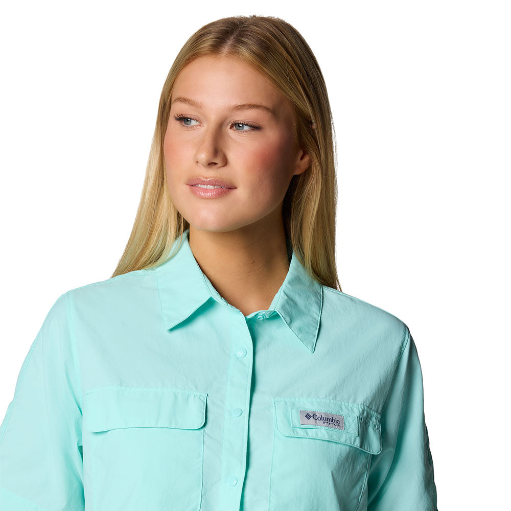 COLUMBIA PFG Open Water™ Short Sleeve เสื้อเชิ้ตผู้หญิง