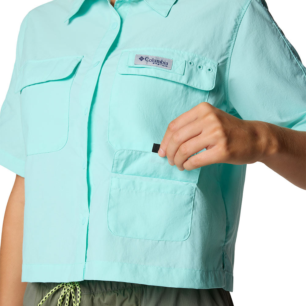 COLUMBIA PFG Open Water™ Short Sleeve เสื้อเชิ้ตผู้หญิง